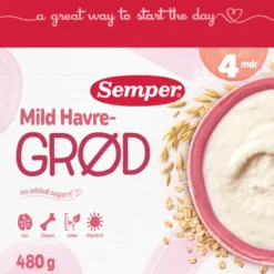 Semper Havregrød Mild 4M (480 g)