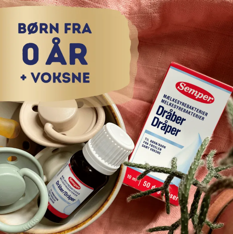 Semper Mælkesyrebakterier Dråber (10 ml)