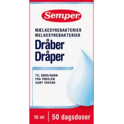 Semper Mælkesyrebakterier Dråber (10 ml)