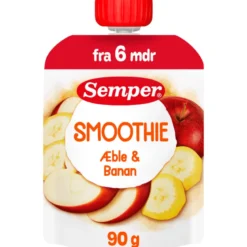 Semper Smoothies Frugt 6M (90 g)