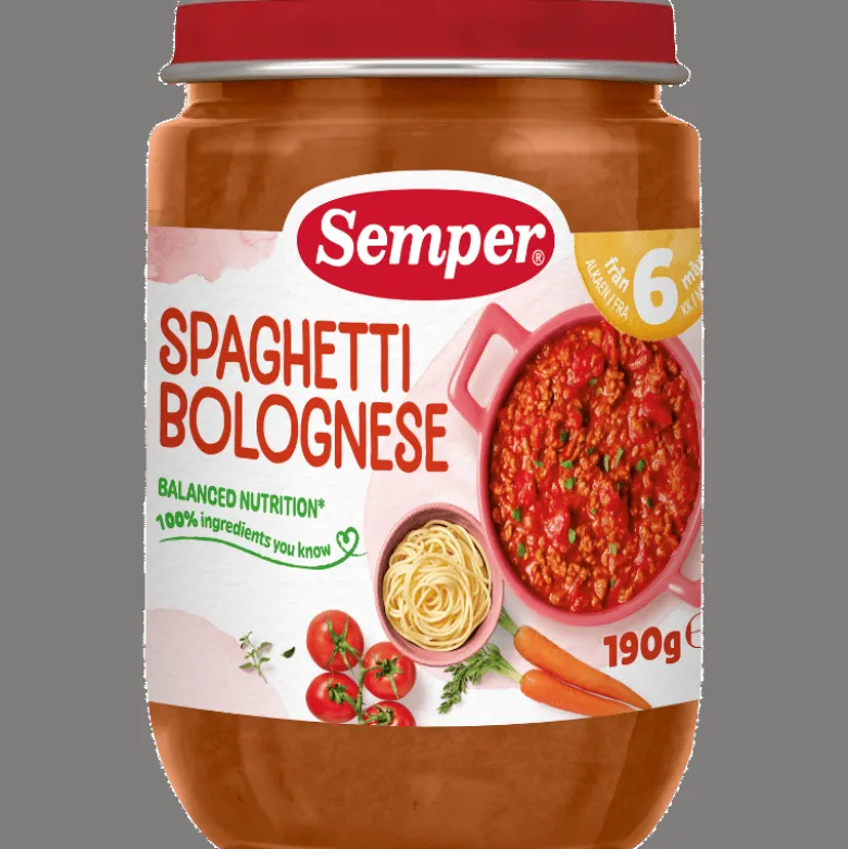 Semper Spaghetti Bolognese 6M (190 g)