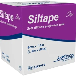 Siltape Medicinsk Silikonetape 4 cm x 1,5 m (1 stk)