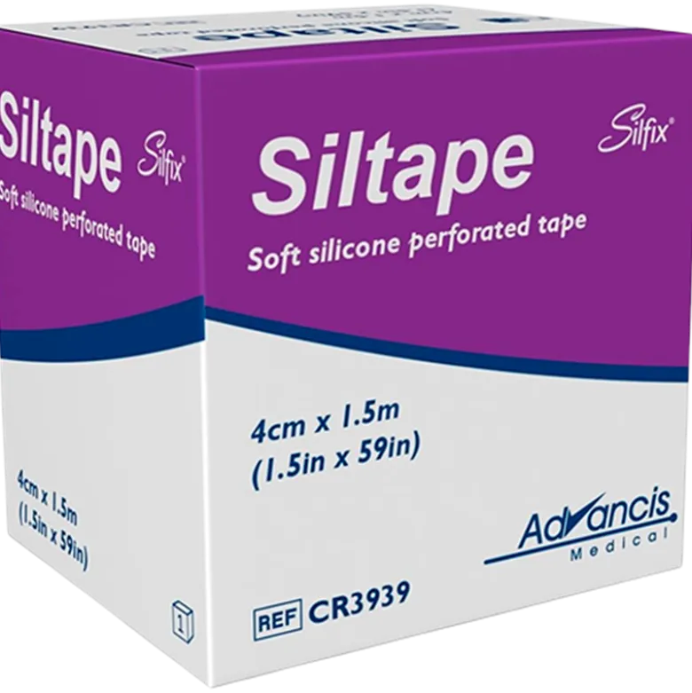 Siltape Medicinsk Silikonetape 4 cm x 1,5 m (1 stk)