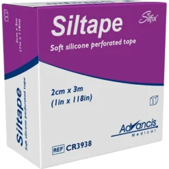 Siltape Medicinsk Silikonetape 2 cm x 3 m (1 stk)