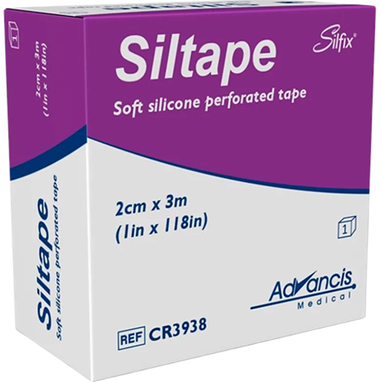 Siltape Medicinsk Silikonetape 2 cm x 3 m (1 stk)