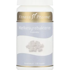 Silver Line by Fitness Pharma Mælkesyrebakterier Probiotika (100 kaps)