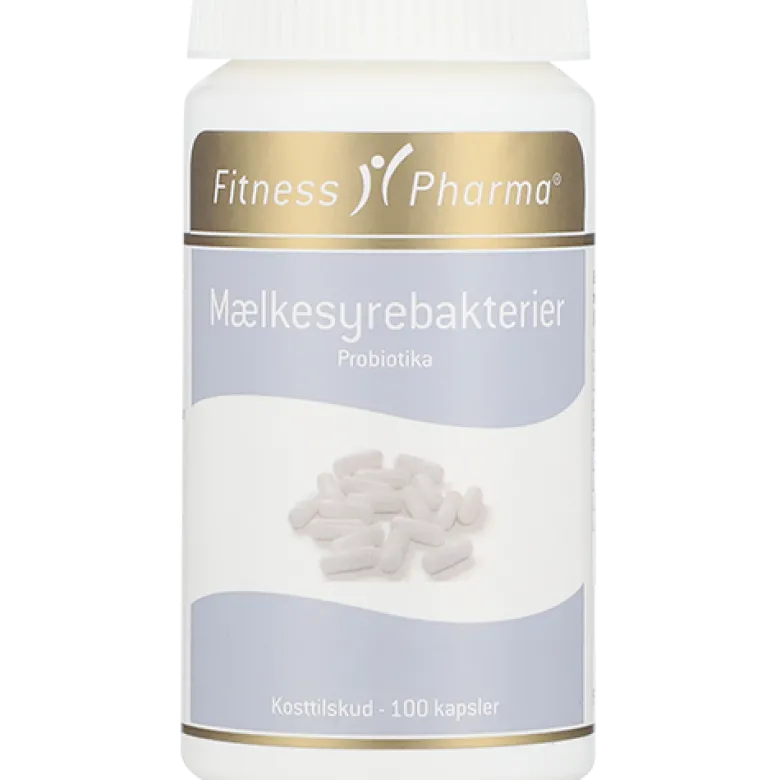 Silver Line by Fitness Pharma Mælkesyrebakterier Probiotika (100 kaps)