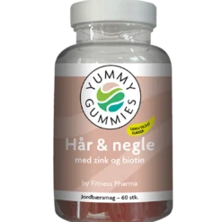 Silver Line by Fitness Pharma Yummy Gummies Hår og Negle (60 stk)