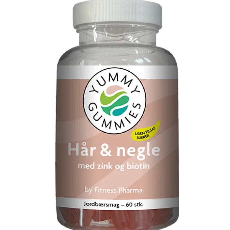 Silver Line by Fitness Pharma Yummy Gummies Hår og Negle (60 stk)