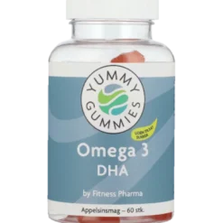 Silver Line by Fitness Pharma Yummy Gummies Omega 3 DHA (60 stk)