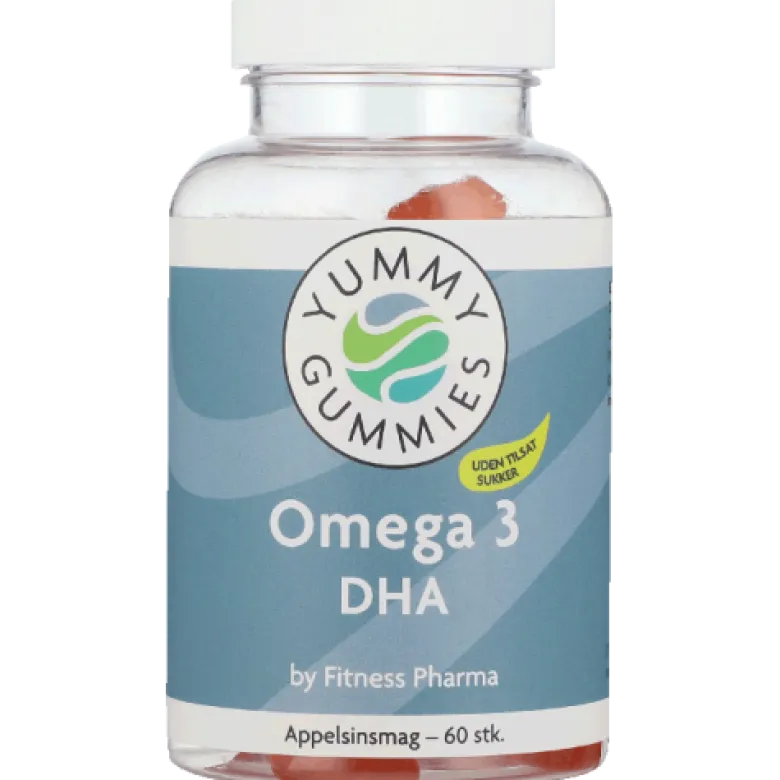 Silver Line by Fitness Pharma Yummy Gummies Omega 3 DHA (60 stk)