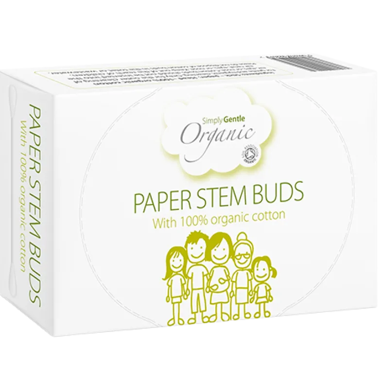 Simply Gentle Organic Vatpinde Ø (200 stk)