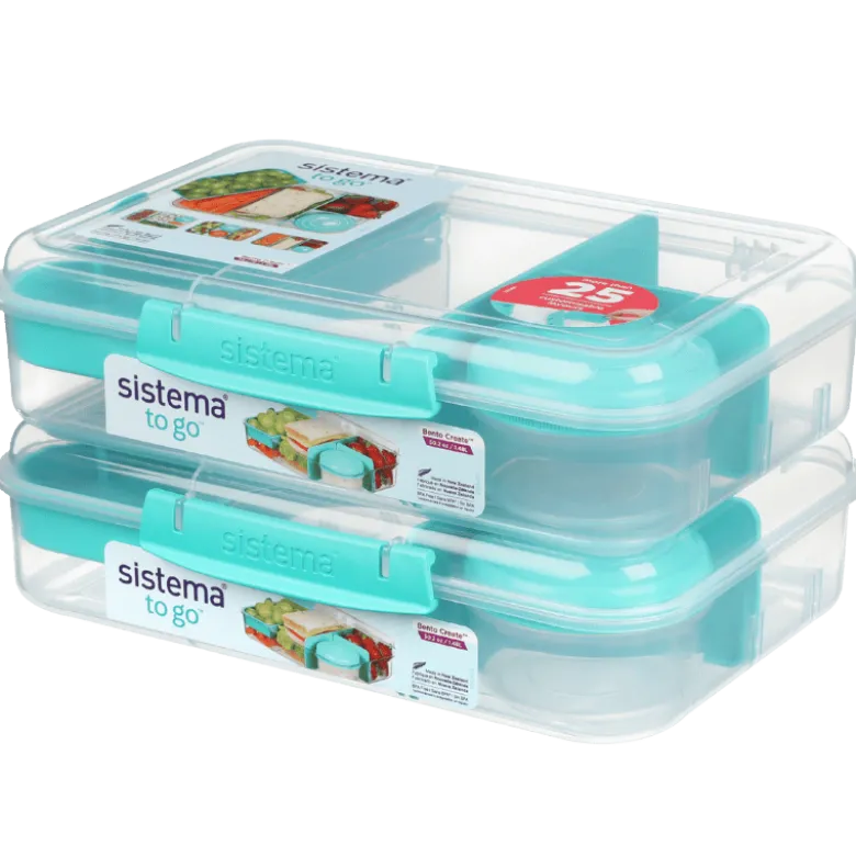 Sistema Bento Create Madkasse 1,48 l (2 stk)