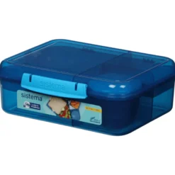Sistema Bento Lunch Madkasse Blå (1,65 l)