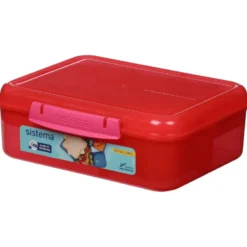 Sistema Bento Lunch Madkasse Pink (1,65 l)