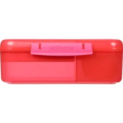 Sistema Bento Lunch Madkasse Pink (1,65 l)