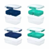Sistema Club 4 Pack Stax To Go Minty Teal / Ocean Blue (2.2 l)