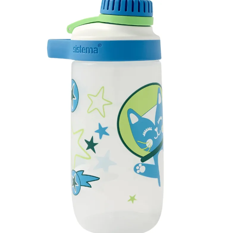 Sistema Easy Flow Børneflaske Ass. Farve (500 ml)