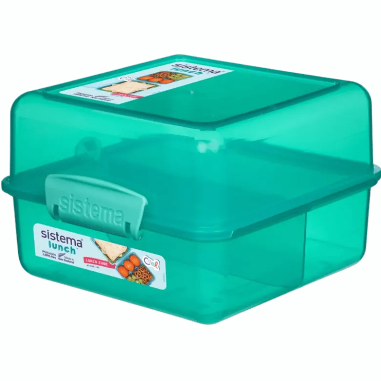 Sistema Lunch Cube Blue / Teal / Pink (1.4 l)