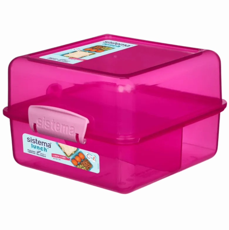 Sistema Lunch Cube Blue / Teal / Pink (1.4 l)