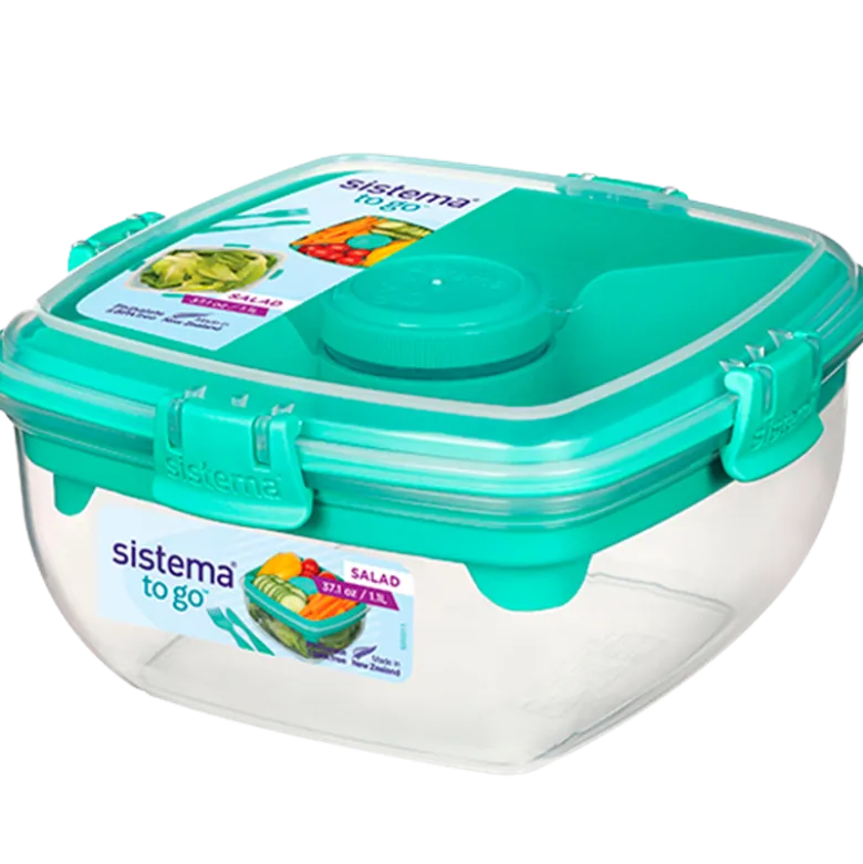 Sistema Madkasse Til Salat Ass. Farver (1,1 l)