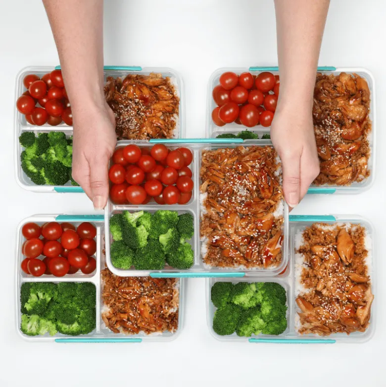 Sistema Meal Prep Madkasse 820 ml (5 stk)