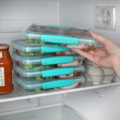 Sistema Meal Prep Madkasse 820 ml (5 stk)
