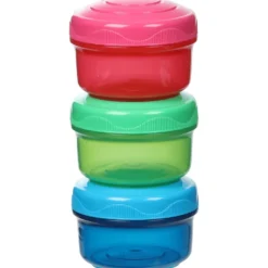 Sistema Mini Bites To Go Opbevaringsbokse 130 ml (3 stk)