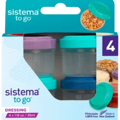 Sistema Minibox Dressing To Go 4X35 Ml - Ass.Farve (1 stk)