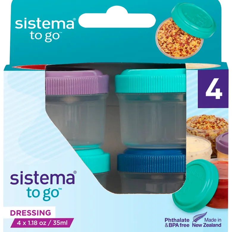 Sistema Minibox Dressing To Go 4X35 Ml - Ass.Farve (1 stk)