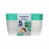 Sistema Nest It Meal Prep Mint (5 stk)