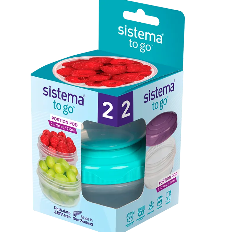 Sistema Opbevaring To Go 2-pack (210 ml)