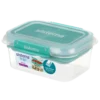 Sistema Rectangle Stax To Go Minty Teal / Ocean Blue (1 l)