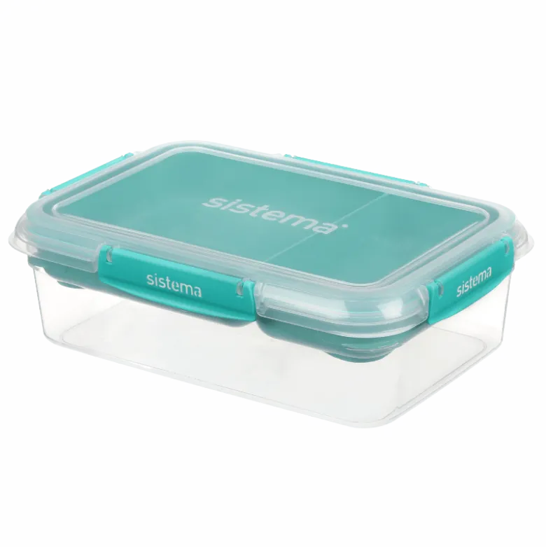 Sistema Rectangle Stax To Go Minty Teal / Ocean Blue (2.2 l)