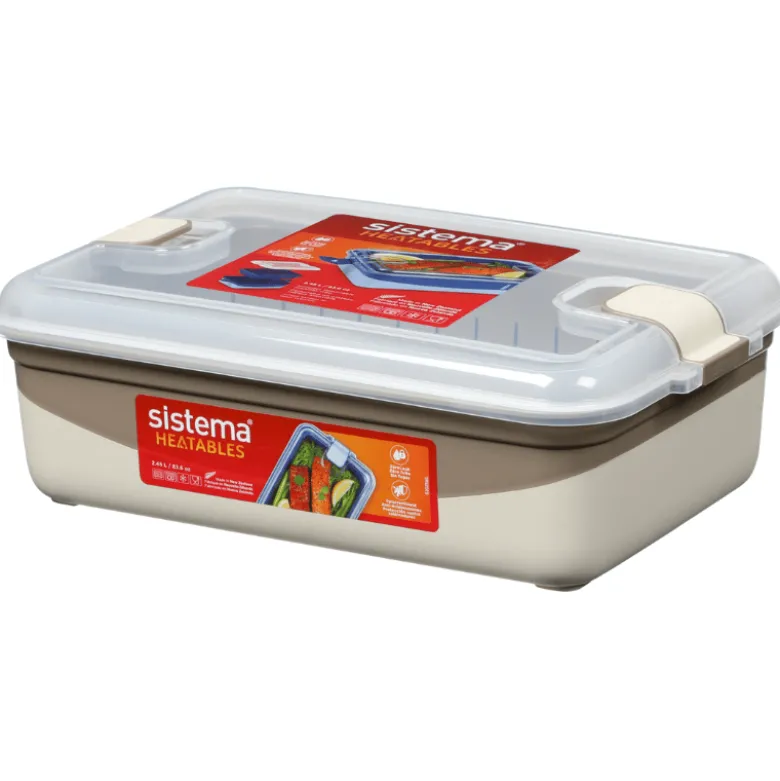 Sistema Rectangle Steamer Heatables Multifunktionel Beholder Ass. Farve (2,45 l)