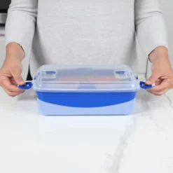 Sistema Rectangle Steamer Heatables Multifunktionel Beholder Ass. Farve (2,45 l)