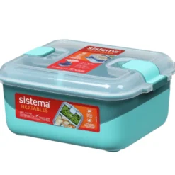 Sistema Rectangle With Divider Heatables Multifunktionel Beholder Ass. Farve (1,35 l)