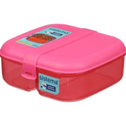 Sistema Ribbon Lunch Madkasse Ass. Farve (827 ml)
