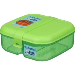 Sistema Ribbon Lunch Madkasse Ass. Farve (827 ml)