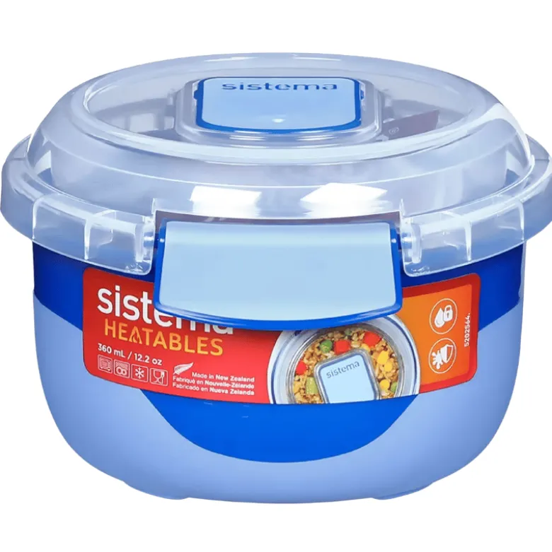 Sistema Round Heatables Multifunktionel Beholder Ass. Farve (360 ml)