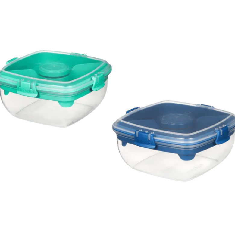 Sistema Salad To Go Madkasse 1,1 l (2 stk)