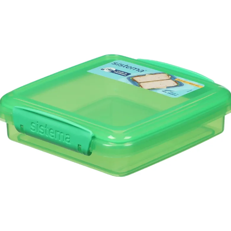 Sistema Sandwich Box Lunch Madkasse Ass. Farve (450 ml)