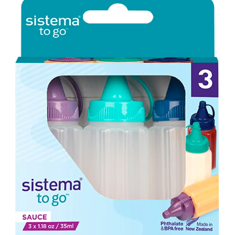 Sistema Sauce To Go (3 x 35 ml)