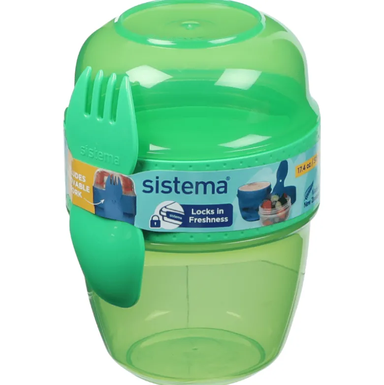 Sistema Snack Capsule To Go Opbevaringsboks Ass. Farve (515 ml)
