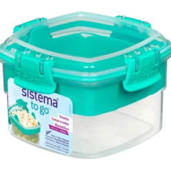 Sistema Snack To Go Box 2 Rum Ass. Farver (400 ml)