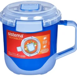 Sistema Soup Mug Heatables Multifunktionel Beholder Ass. Farve (660 ml)