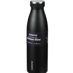 Sistema Stainless Steel Flaske Ass. Farve (500 ml)