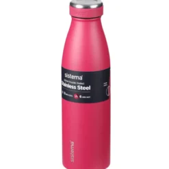 Sistema Stainless Steel Flaske Ass. Farve (500 ml)