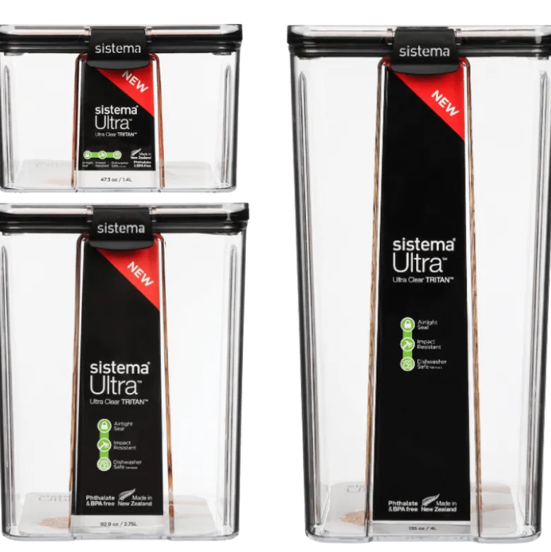 Sistema Ultra Large Opbevaringsboks 3-pak (1 sæt)