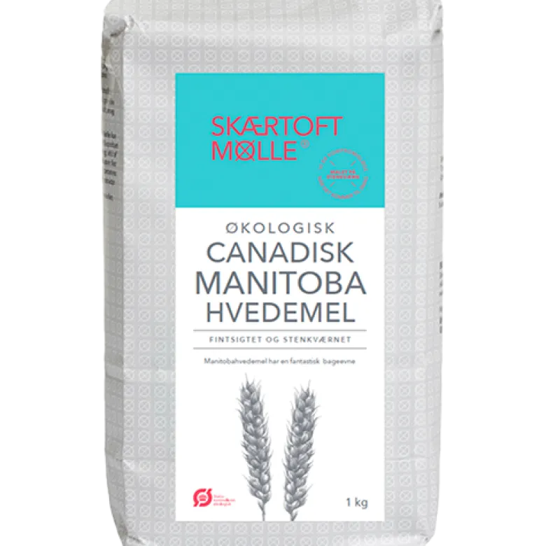 Skærtoftmølle Øko. Manitoba Hvedemel Fintsigtet (1 kg)